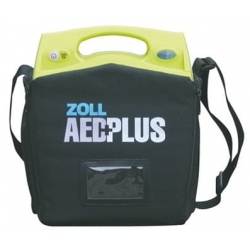 Defibrylator Zoll AED Plus z torbą transportową, bateriami, elektrodą CPR-D