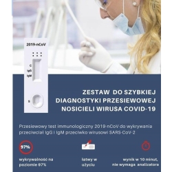 Test przesiewowy koronawirus (COVID-19)