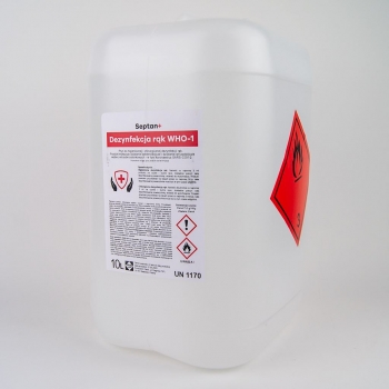 Płyn do dezynfekcji rąki WHO-1 karnister 1 litr / SEPTAN+
