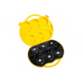 Dysk sygnalizacyjny/flary ostrzegawcze, zestaw 6 sztuk, IR