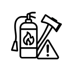 SPRZĘT RATOWNICZO - GAŚNICZY