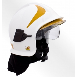 Hełm Calisia Vulcan (przyłbica przezroczysta) + okulary