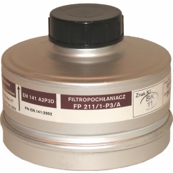 Filtropochłaniacz FP 211/1–P3/A (A2-P3) - obudowa met.