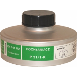 Pochłaniacz P 21/1–K (K2) - obudowa met.