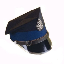 Czapka rogatywka OSP - daszek okuty