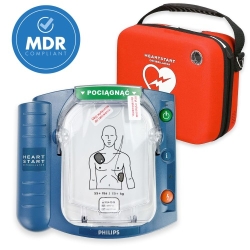 Defibrylator AED Philips HS1 w torbie Standard