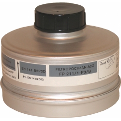 Filtropochłaniacz FP 211/1–P3/B (B2-P3) - obudowa tw.