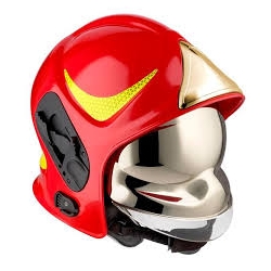 Hełm strażacki SICOR VFR EVO - (wizjer metalizowany)