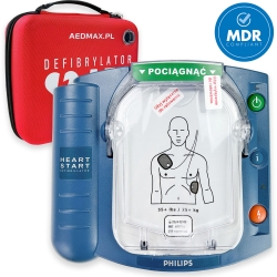 Defibrylator AED Philips HS1 w torbie