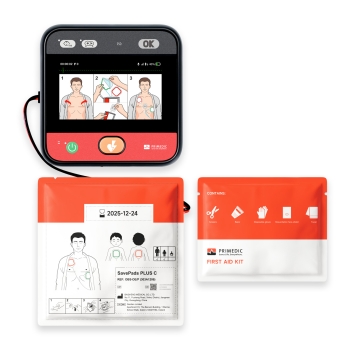 Defibrylator AED Primedic myPAD z wyświetlaczem LCD 4,3