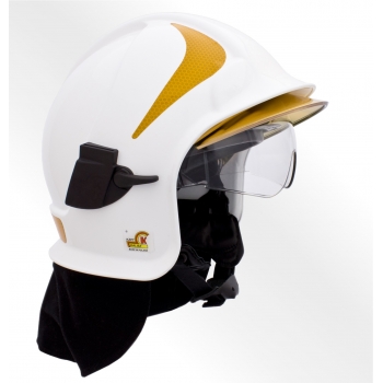 Hełm Calisia Vulcan (przyłbica przezroczysta) + okulary