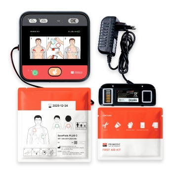 Defibrylator AED Primedic myPAD z wyświetlaczem LCD 4,3
