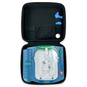 Defibrylator AED Philips HS1 w torbie