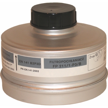 Filtropochłaniacz FP 211/1–P3/B (B2-P3) - obudowa met.