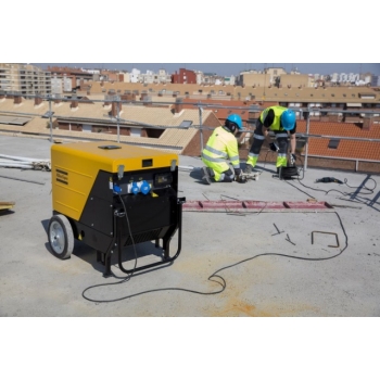 Agregat prądotwórczy Atlas Copco QEP S12 S5 1-faz. AVR wyciszony