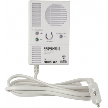 PREVENT-D Czujnik Czadu i Gazu Ziemnego